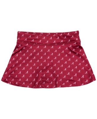 Girls Toddler Crimson Alabama Crimson Tide All-Over Print Tennis Skort