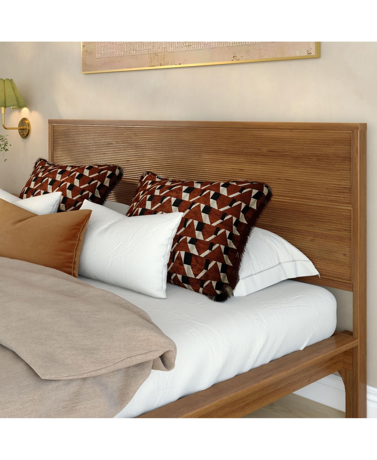 Plank+Beam Linea Tambour King Bed