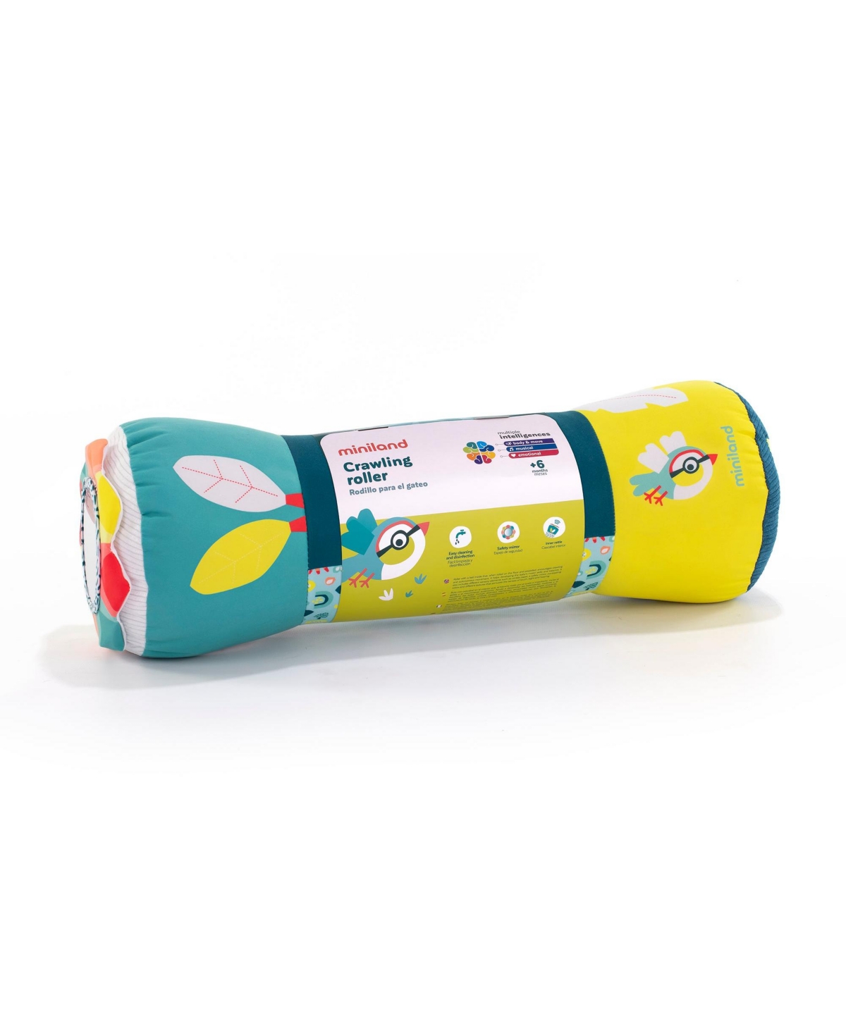 Miniland Baby Feel to Learn Crawling Roller Tummy Time Toy