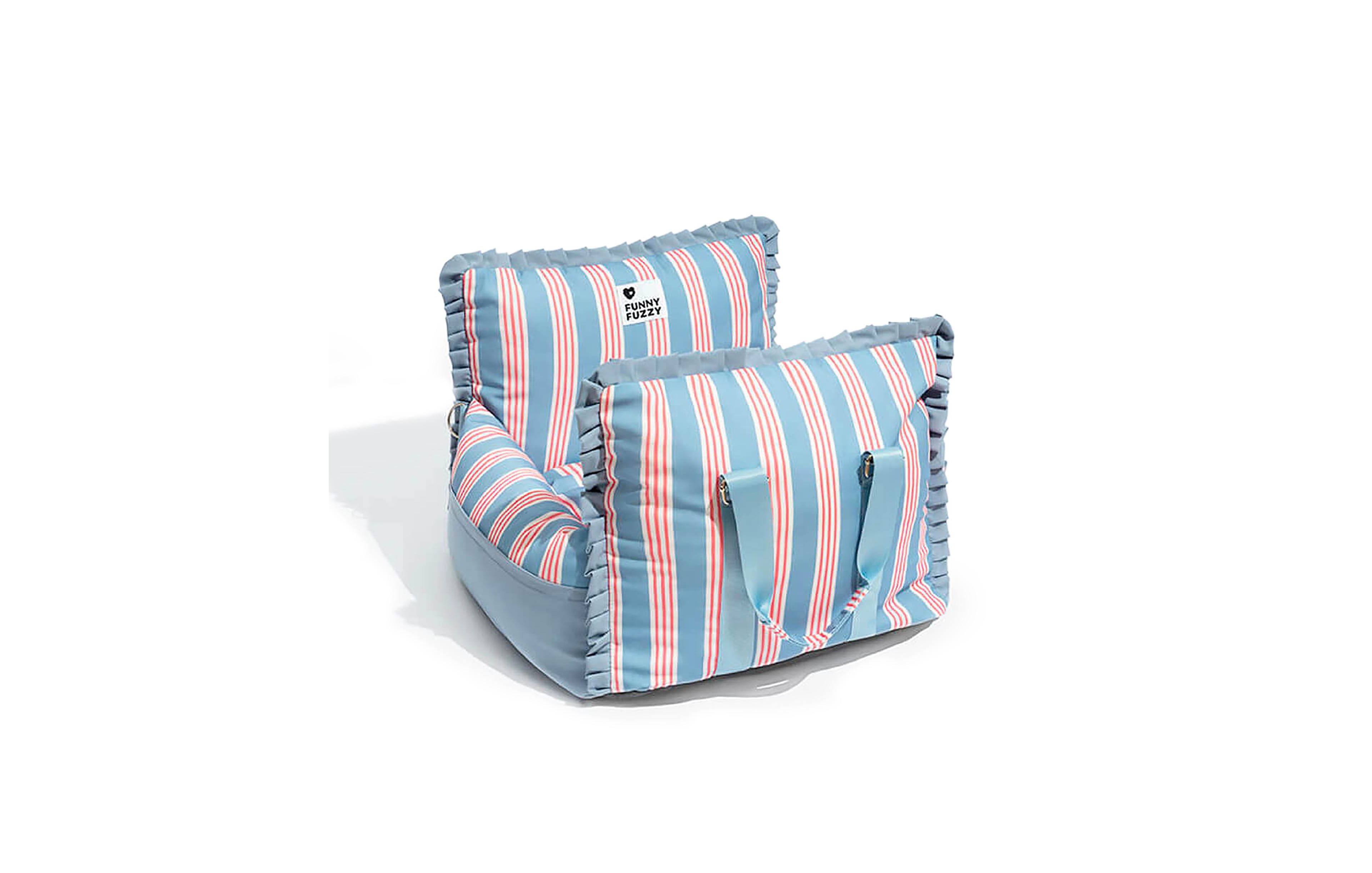 FunnyFuzzy First Class Waterproof Dog Car Single-Seat Bed