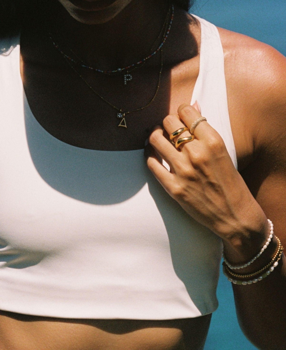 Atolea Double Trouble Ring Set