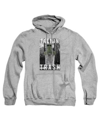 Men's Talkin Trash Pull-Over Graphic Kangaroo Pocket Hoodie