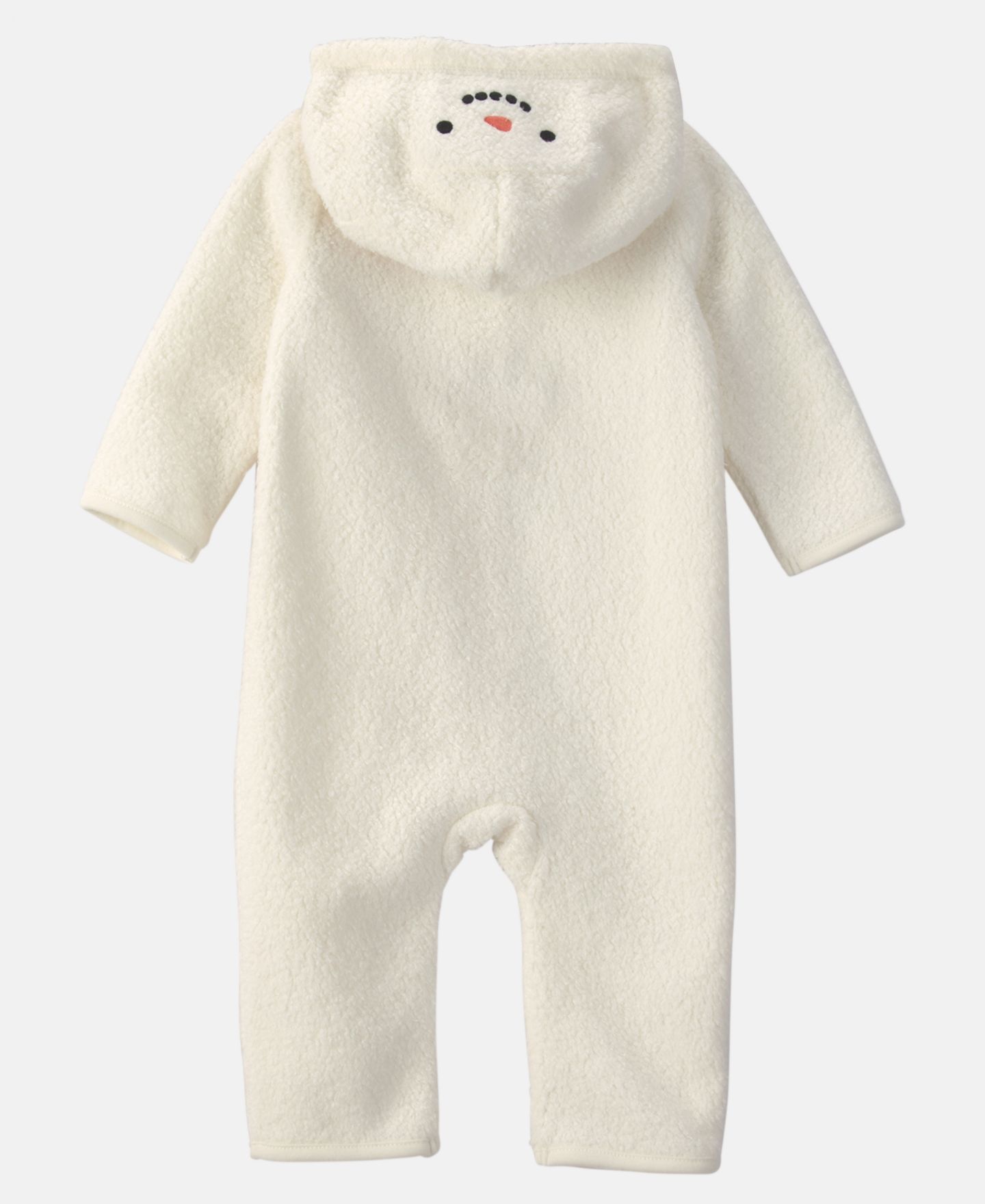 Комбинезон Carter's Snowman Fleece Jumpsuit для малышей, цвет: Кремовый — фото 2