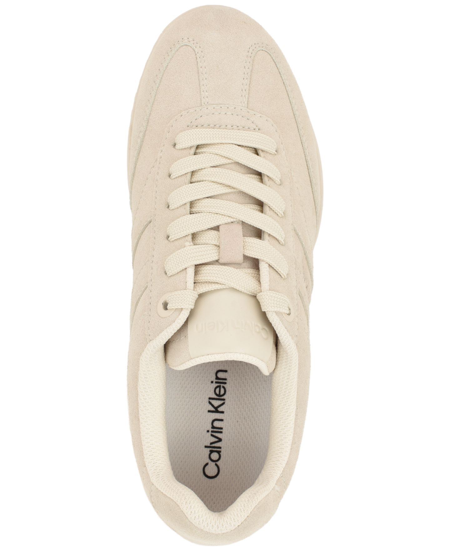 Женские кроссовки Calvin Klein Hendrea Lace-Up, цвет: Костяной — фото 4