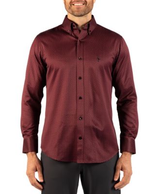 Men's Diamond Printed Performance Shirt