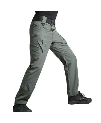 Men's Quick Dry Hiking Cargo Pants 4 Way Stretch Water Resistant Pockets