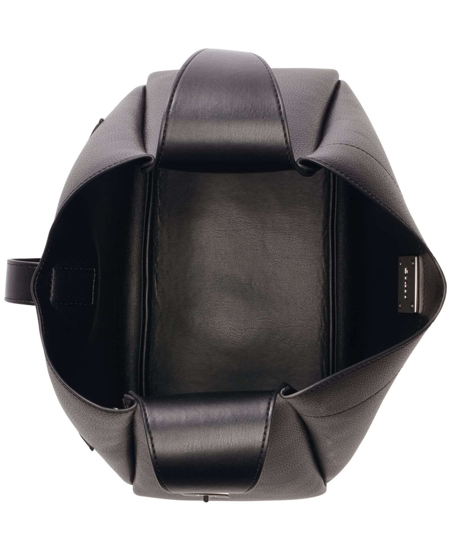 Женская сумка DKNY Daria Small Hobo Handbag, цвет: Чёрный / Серебряный — фото 5