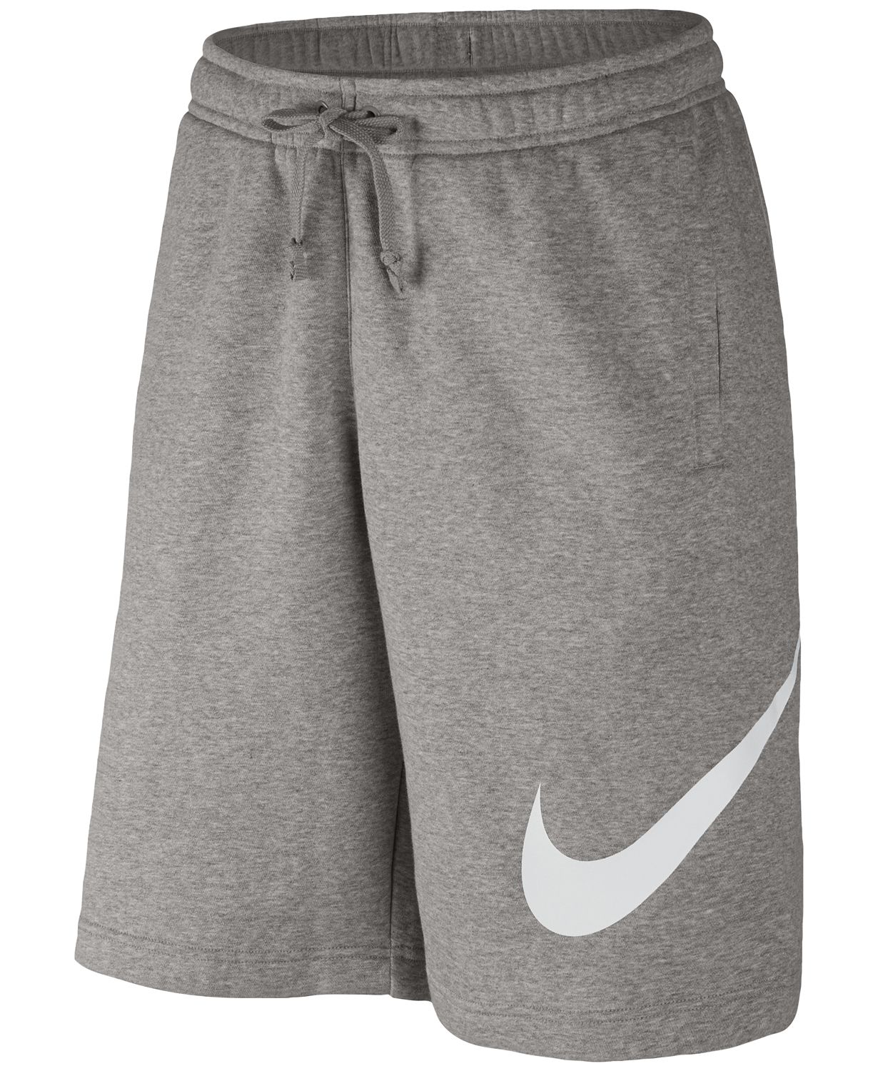 macys nike sweat shorts