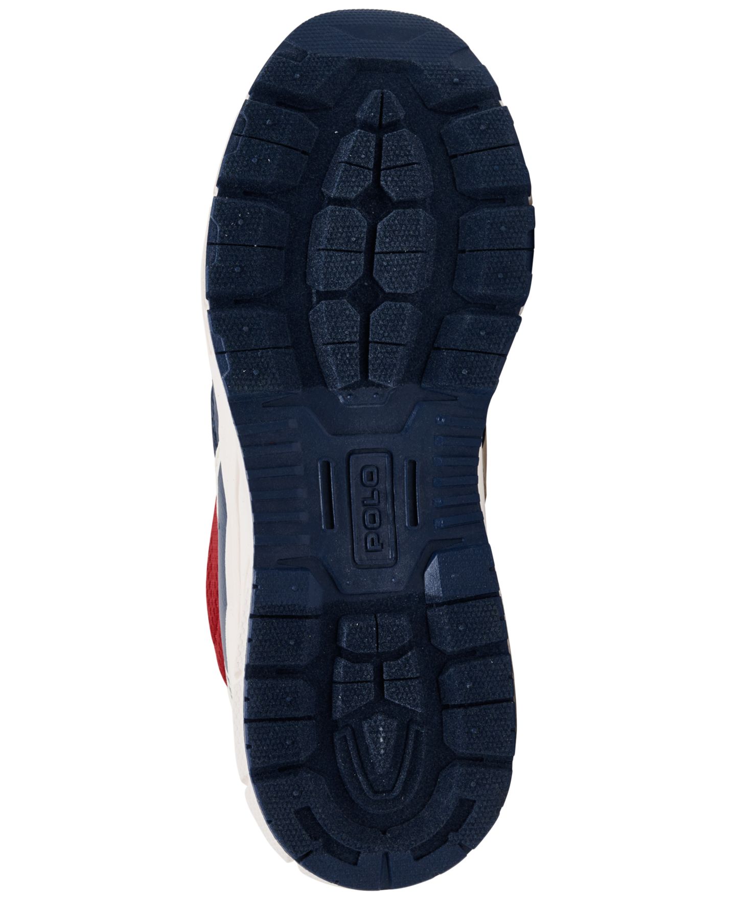 Детские кроссовки Polo Ralph Lauren Big Kids' Trackster 275 Lifestyle, цвет: Красный / Разноцветный — фото 6