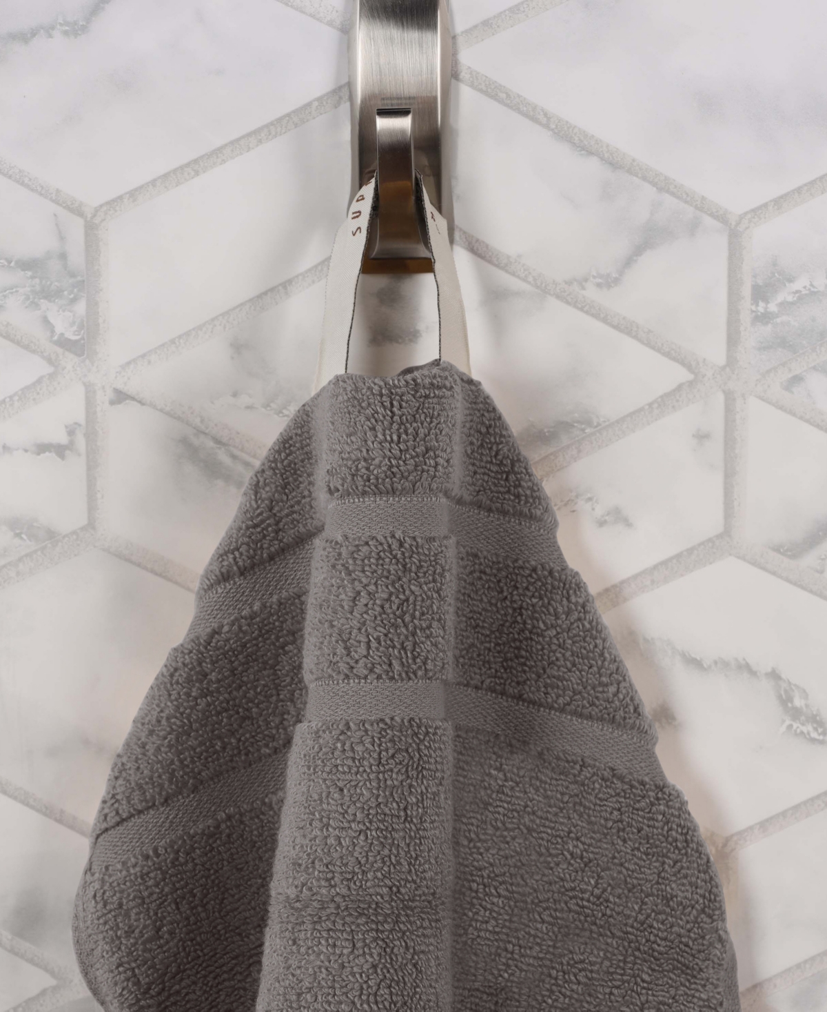 Superior Napa Zero Twist Waffle Honeycomb Plush Soft Absorbent -Piece Towel Set