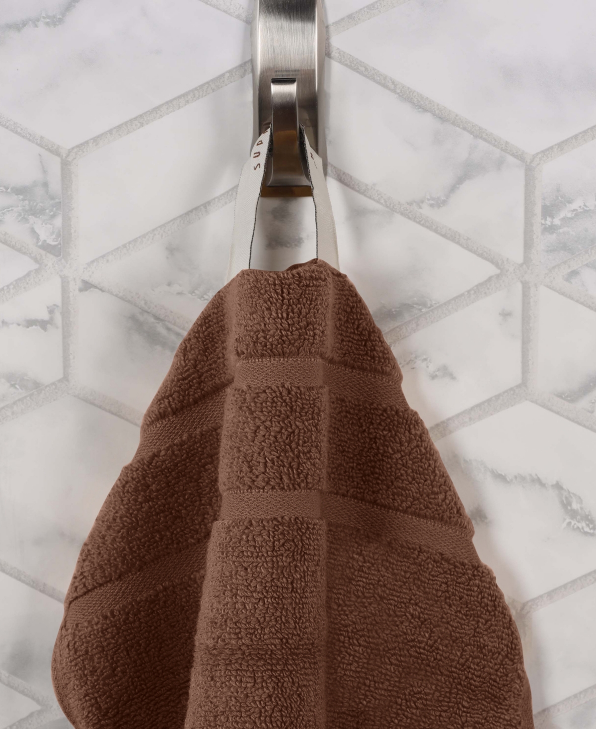 Superior Napa Zero Twist Waffle Honeycomb Plush Soft Absorbent 2-Piece Bath Sheet Set