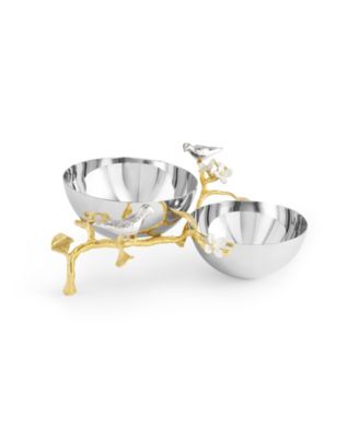 Lovebirds 8.25" Double Dish