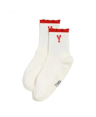 Women's Non-Slip Grip Ruffle Ankle Socks