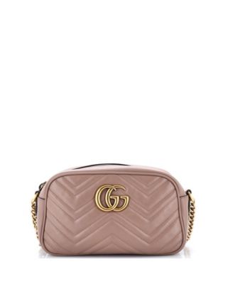 Small GG Marmont Shoulder Bag Matelasse Leather