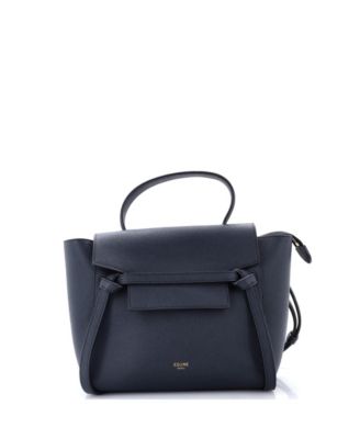 Nano Belt Bag Textured Leather