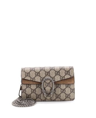 Super Mini Dionysus Bag GG Coated Canvas