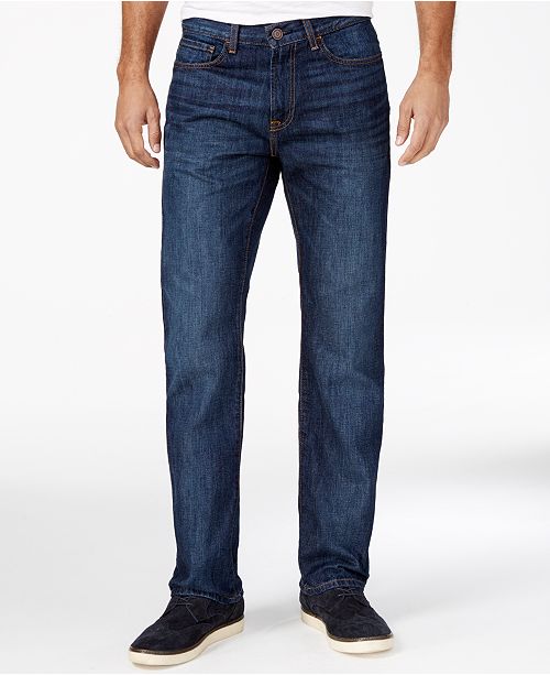 Tommy Hilfiger Men's Relaxed-Fit Jeans, Created for Macy's & Reviews ...