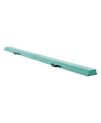 8 Foot Folding Gymnastics Balance Beam with Non Slip Mats and Carrying Bag