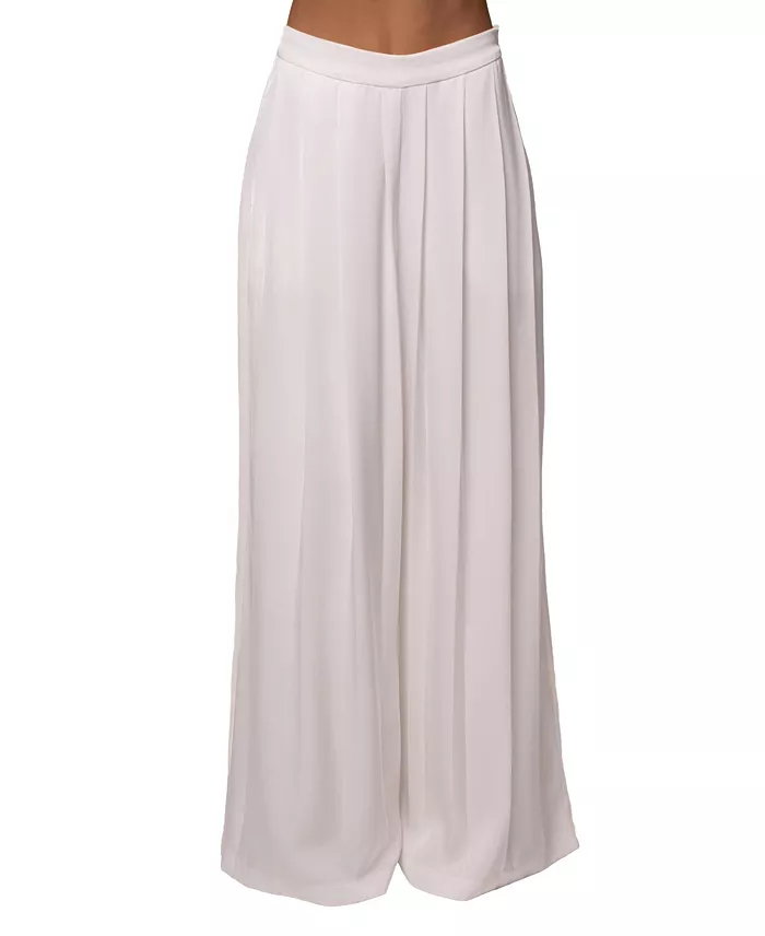 Women's Clara Wide Leg Pleated Trousers