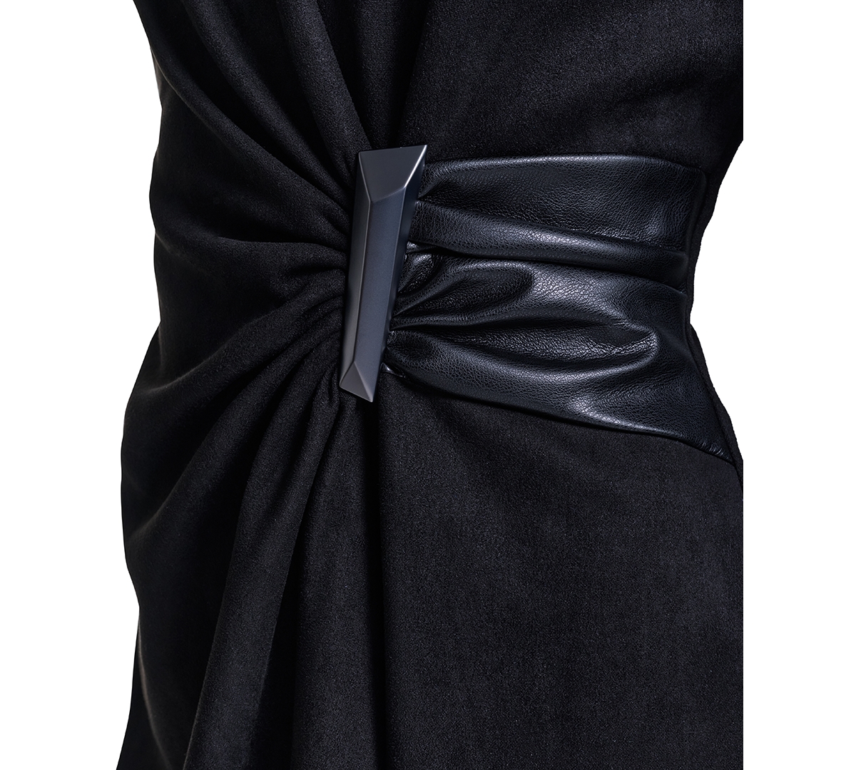Calvin Klein Women's Long-Sleeve Wrap Sheath Dress