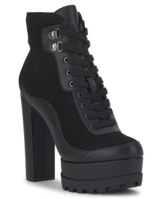 Women's Indiera Platform Lace-Up Hiker Booties