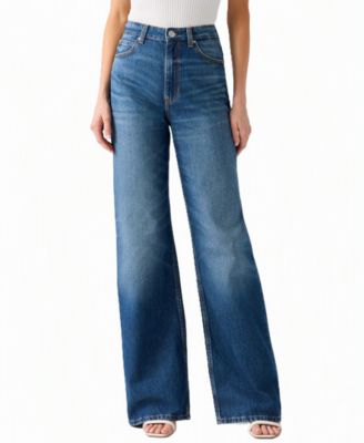 Women's High-Rise Wide-Leg Jeans