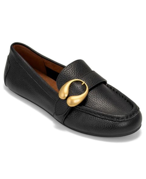Женские туфли Aerosoles Don Slip-On Casual, цвет: Чёрный кожаный