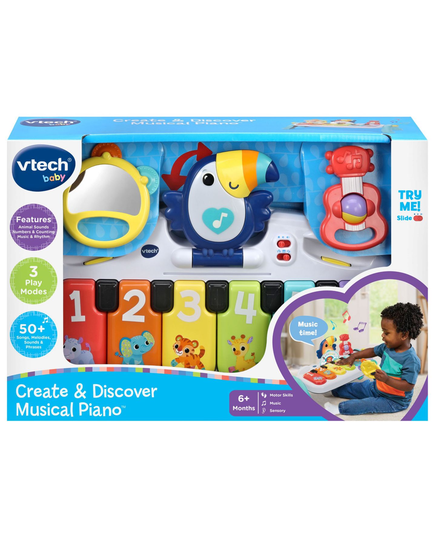Детская игрушка VTech Create & Discover Learning Musical Piano, Ages 6+ — фото 5