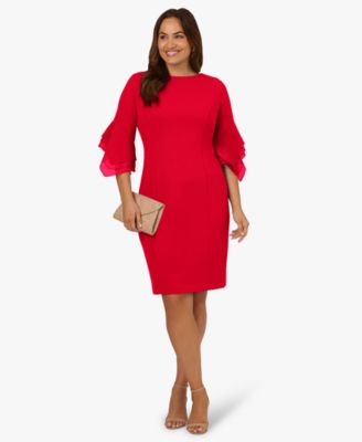 Red Plus Size Cocktail & Party Dresses