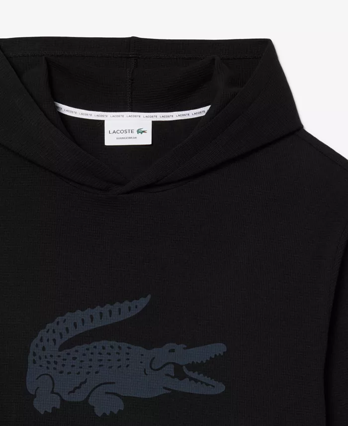 Men's Sleep Waffle-Knit Graphic Hoodie - thumbnail 10