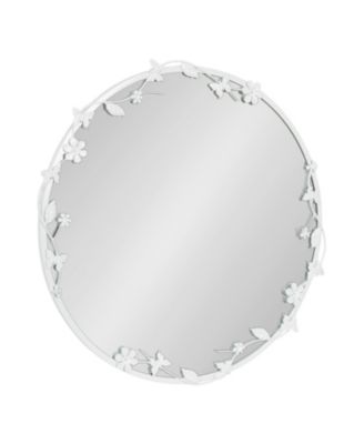 Rosella Floral Wall Mirror Metal