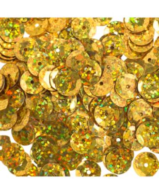 1600ct/850ct/450ct Round Plastic Sequins Hologram DIY Craft Supplies 6mm/8mm/10mm