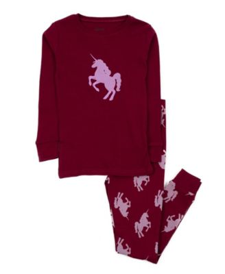 Little/Big Girls (6-14) 2-Piece Sweet and Playful Cotton Long Sleeve Pajama Set