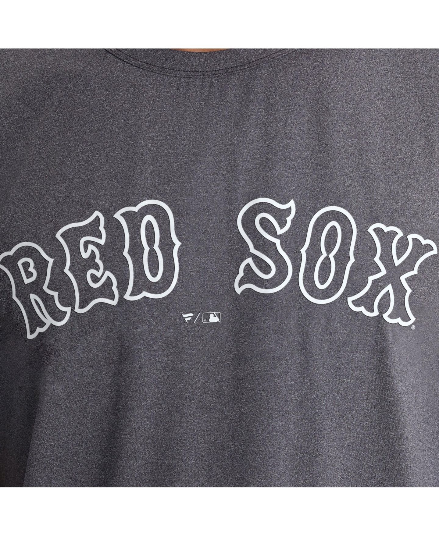 Мужская футболка Fanatics Charcoal Boston Red Sox Clutch Winning Edge — фото 2