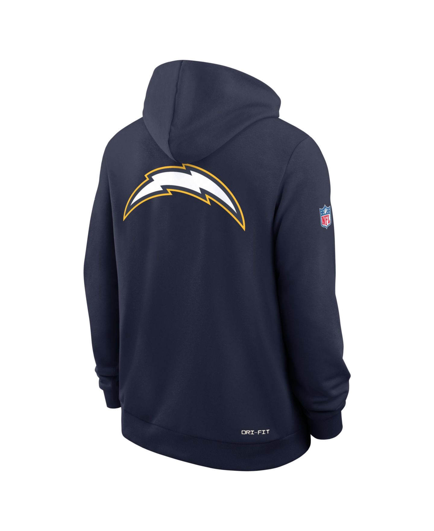 Мужское худи Nike Navy Los Angeles Chargers Standard Issue ReplayAlternate Dri-FIT — фото 3