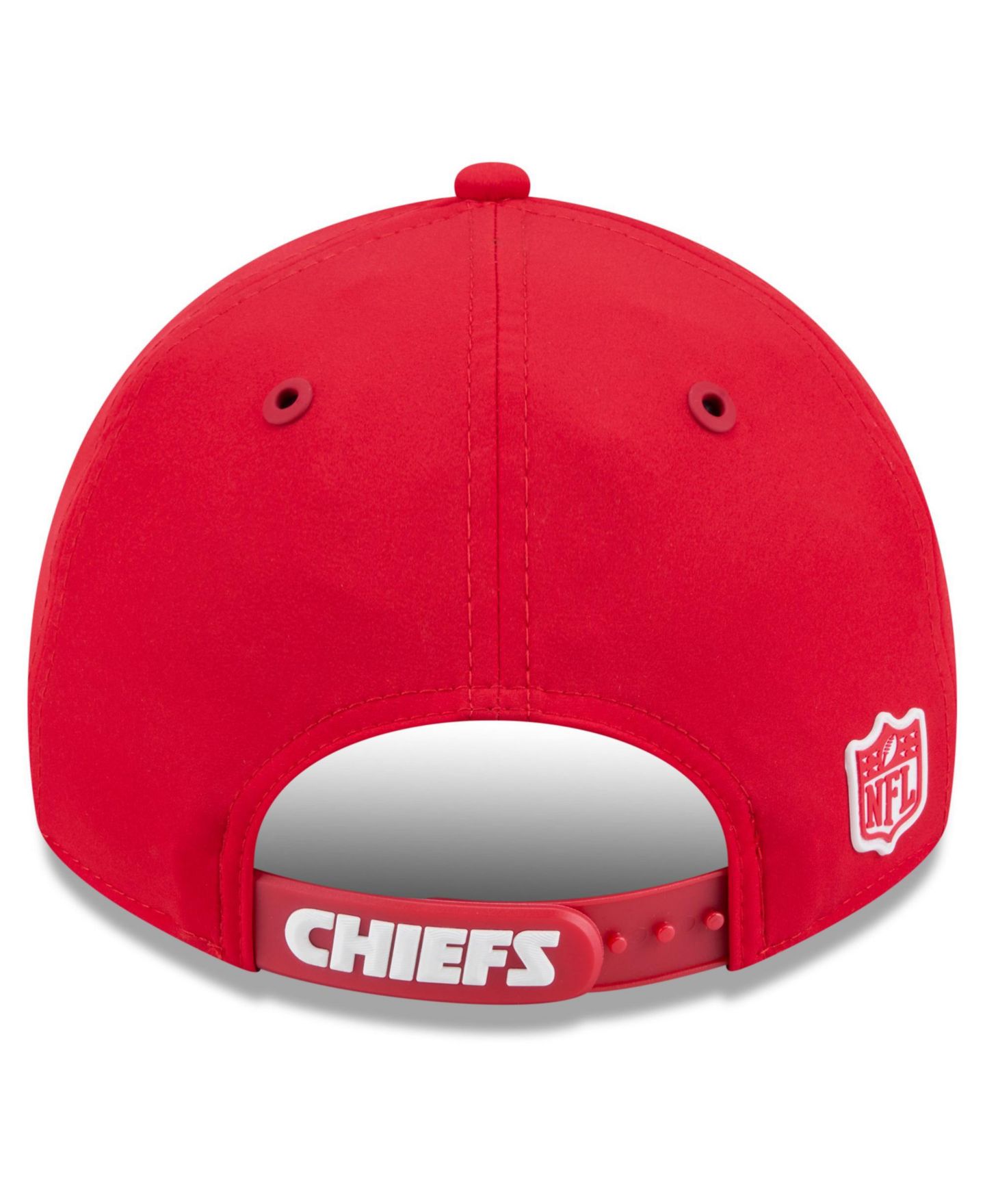 Мужская кепка New Era Red Kansas City Chiefs 2026 Sideline Casual Classic Adjustable Hat — фото 3