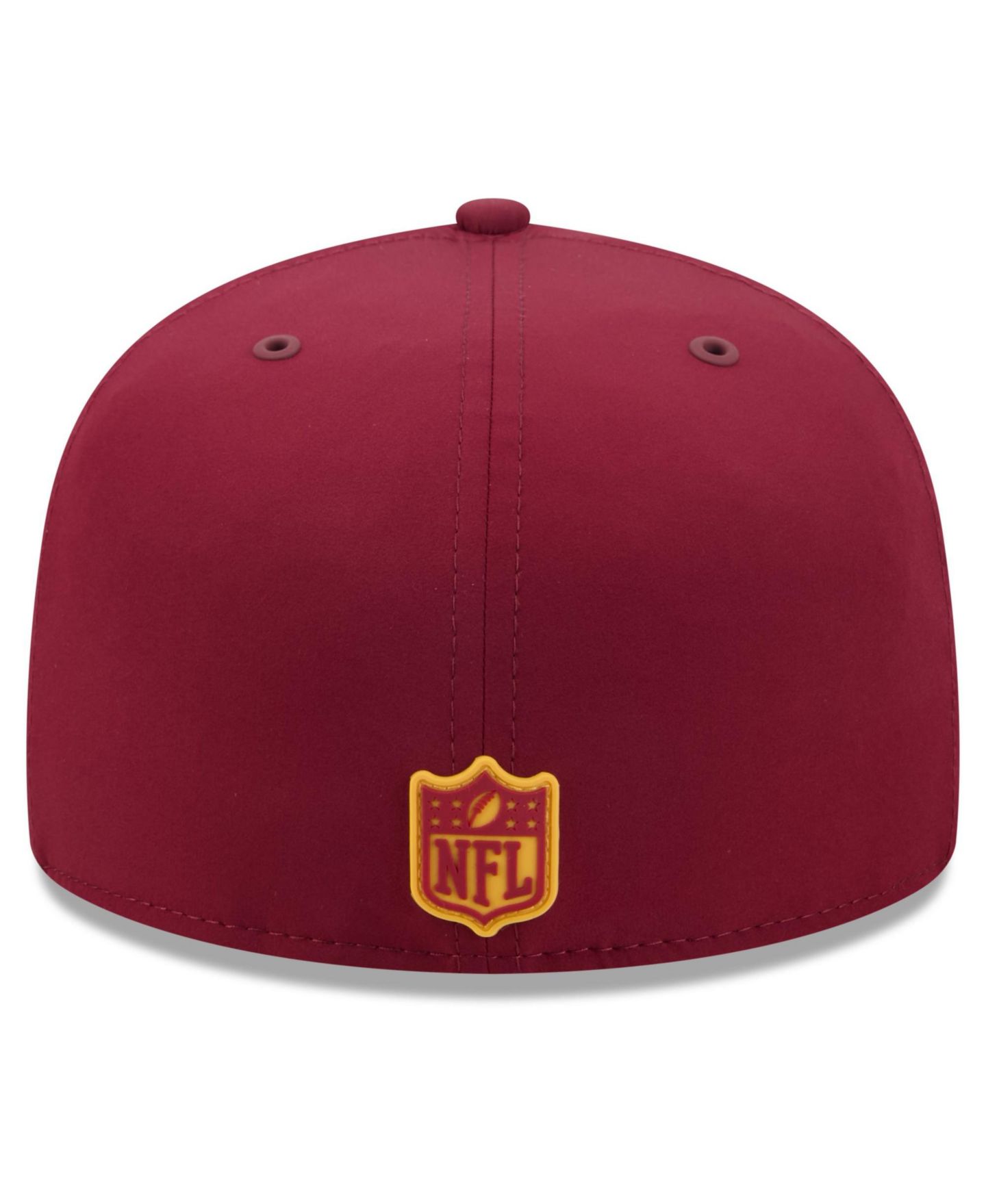 Мужская кепка New Era Burgundy Washington Commanders 2026 Sideline 59FIFTY Fitted Hat — фото 3