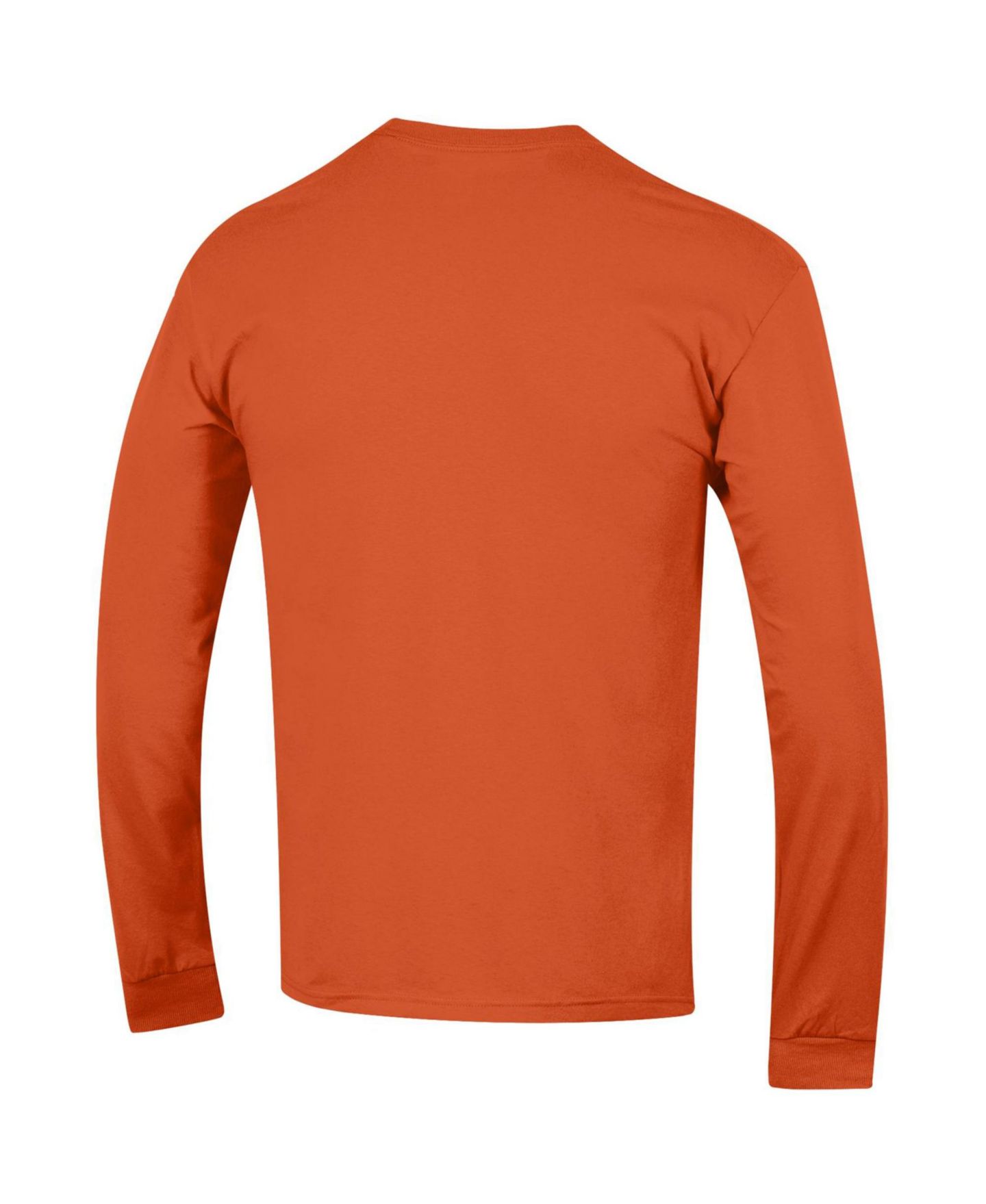 Мужская футболка Champion Orange Chicago Bears Seal Long Sleeve — фото 2
