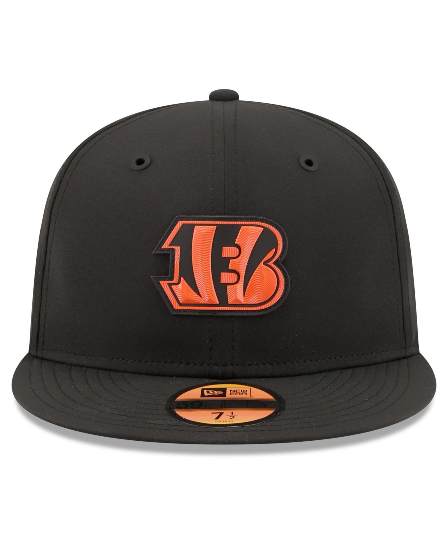 Мужская кепка New Era Black Cincinnati Bengals 2026 Sideline 59FIFTY Fitted Hat — фото 5