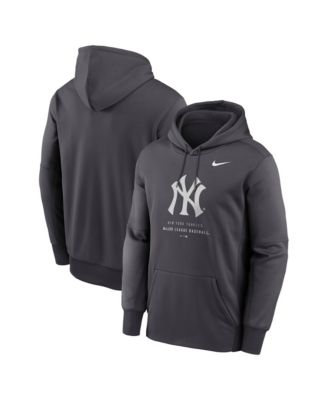 Men's Anthracite New York Yankees Therma-FIT Hoodie