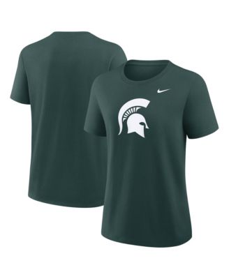Women's Green Michigan State Spartans Primary Logo T-Shirt