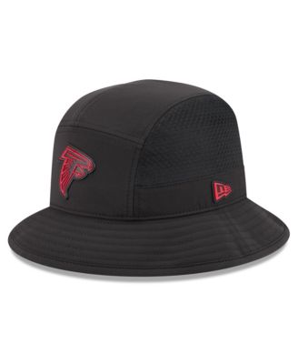 Men's Black Atlanta Falcons 2026 Sideline Bucket Hat