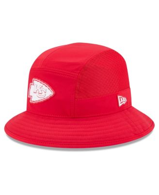 Men's Red Kansas City Chiefs 2026 Sideline Bucket Hat