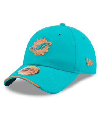 Men's Aqua Miami Dolphins 2026 Sideline Casual Classic Adjustable Hat