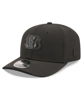 Men's Black Cincinnati Bengals 2026 Sideline 9SEVENTY Adjustable Hat