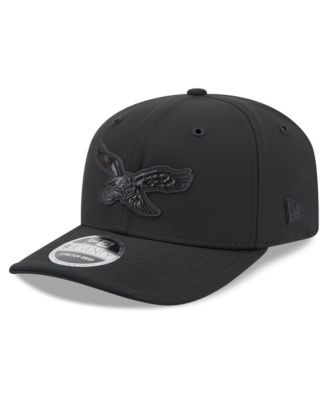 Men's Black Philadelphia Eagles 2026 Sideline Throwback 9SEVENTY Adjustable Hat