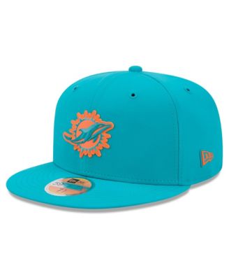 Men's Aqua Miami Dolphins 2026 Sideline 59FIFTY Fitted Hat