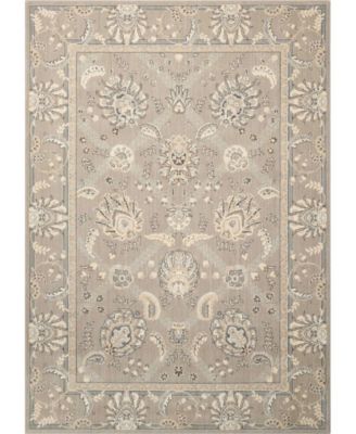 Persian Empire PE22 Slate 3'6" x 5'6" Area Rug