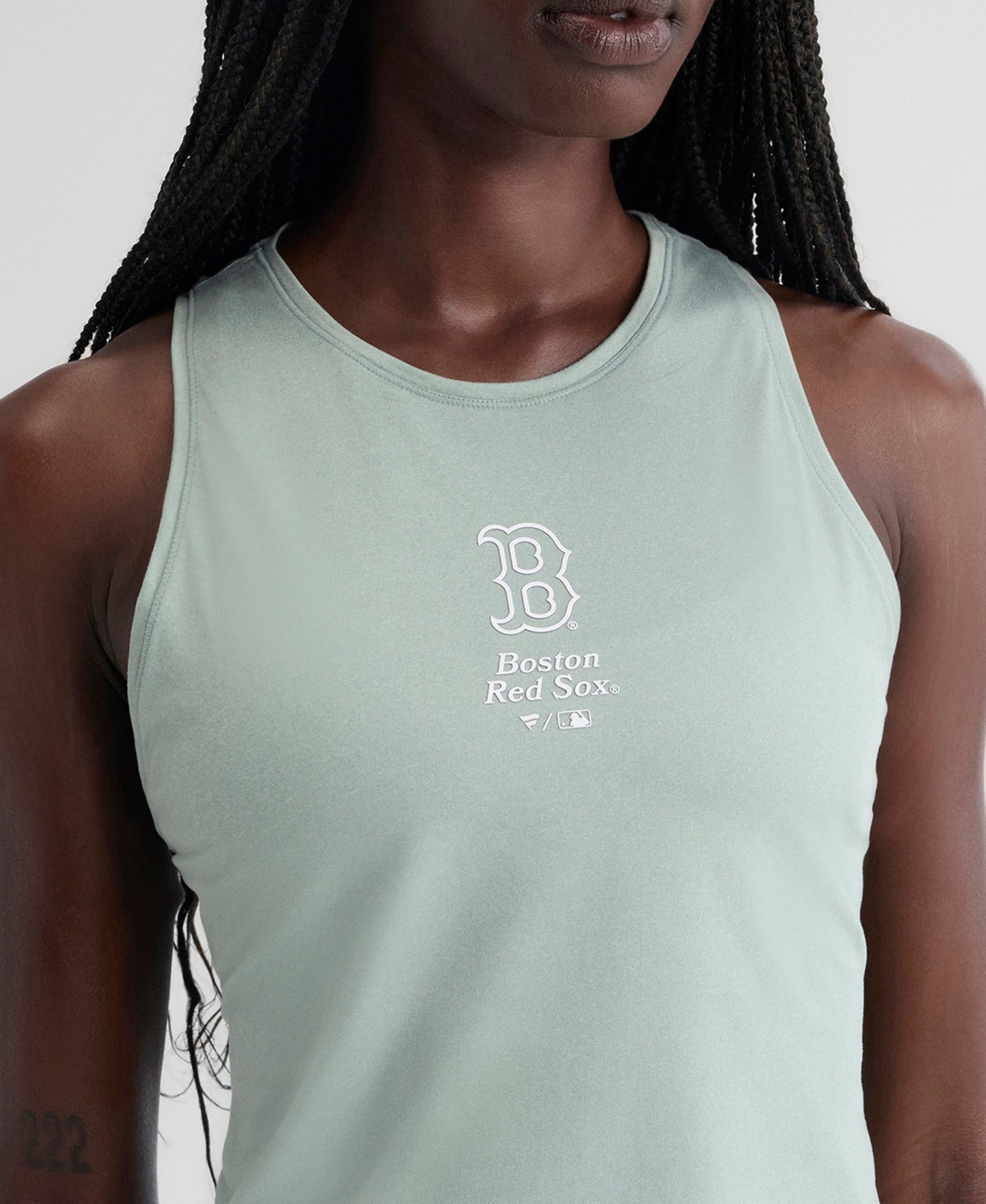 Fanatics Women's Sage Green Boston Red Sox Clutch Tank Top