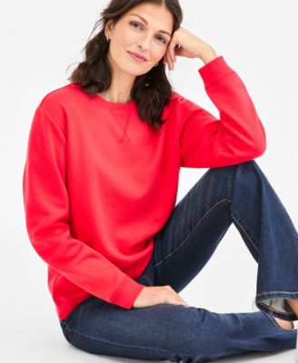 Women's Long-Sleeve Crewneck Sweatshirt